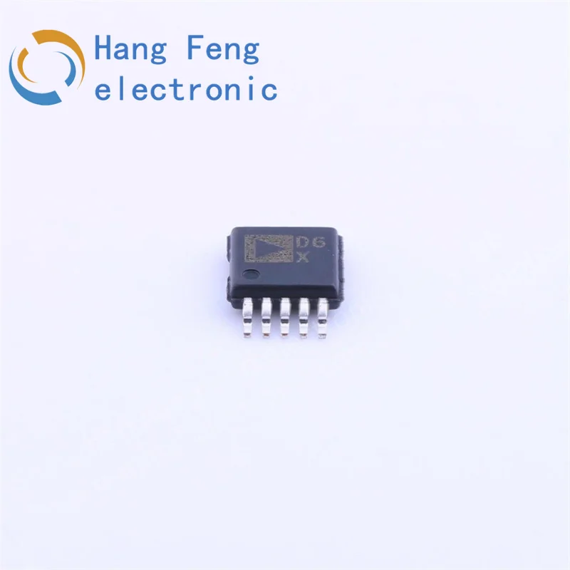 5PCS New Original AD5444YRMZ AD5444 Package MSOP10 Mark D6X Digital to Analog Conversion Chip DAC