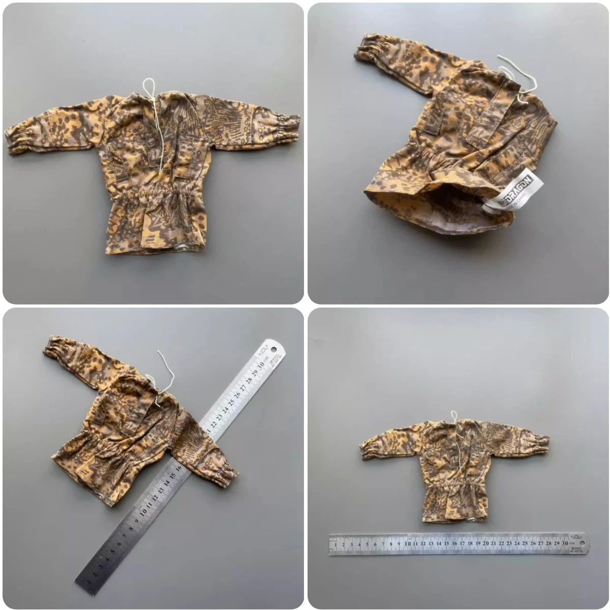 

Scale 1/6th Toys Model DML CAMO Coat Tops Overcoat Gown Accessories For 12" Doll Figure Scene Component DIY