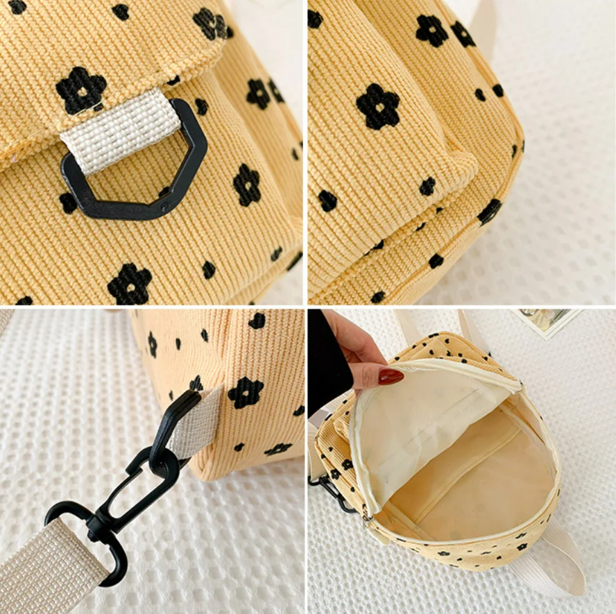 Pastel Mini Backpack for Girls Casual Korean Fashion Retro Crossbody Shoulder Bag Multi-Use Stylish Japanese Inspired Design