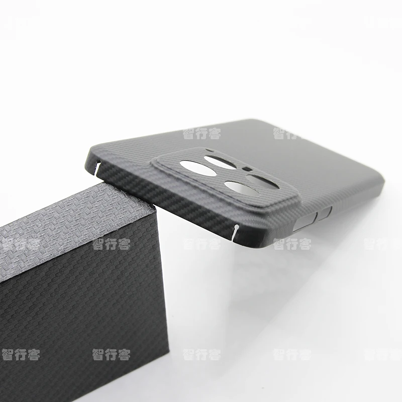 ZXKE True fiber Phone Case For Xiaomi 14 xiaomi14Pro Thin And Light Attributes 600D Aramid Fiber Strong Shell