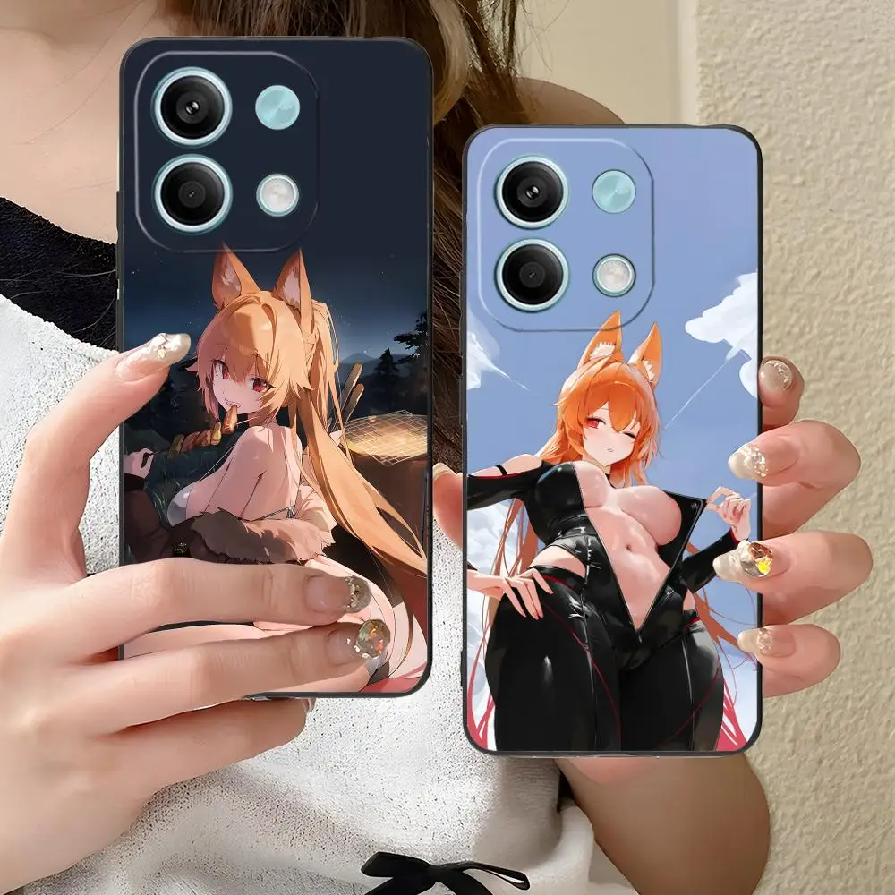 Ellin Meiji حافظة هاتف محمول لهاتف Xiaomi Redmi Note 14 13 12 11 A5 3 2 1 Pro Plus 4G 5G طباعة ملونة واقية فاخرة #2