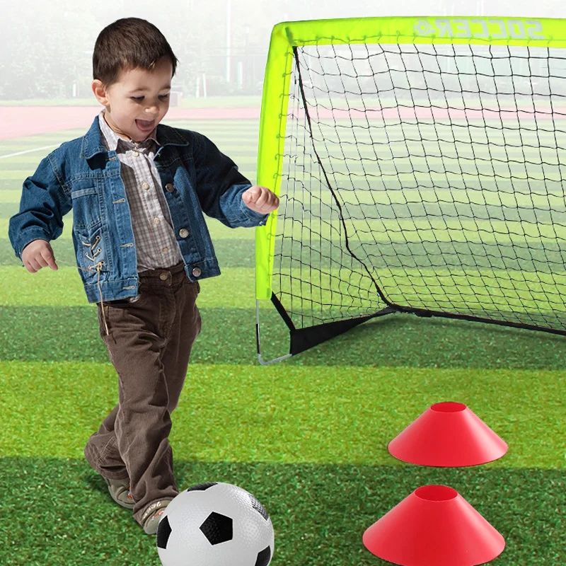 Draagbare voetbaldoelen voor kinderen, speelgoed, training, voetbaldoel voor sport, speeltuin, voetbalnet voor kinderen, opvouwbare voetbaldoelen, achtertuin