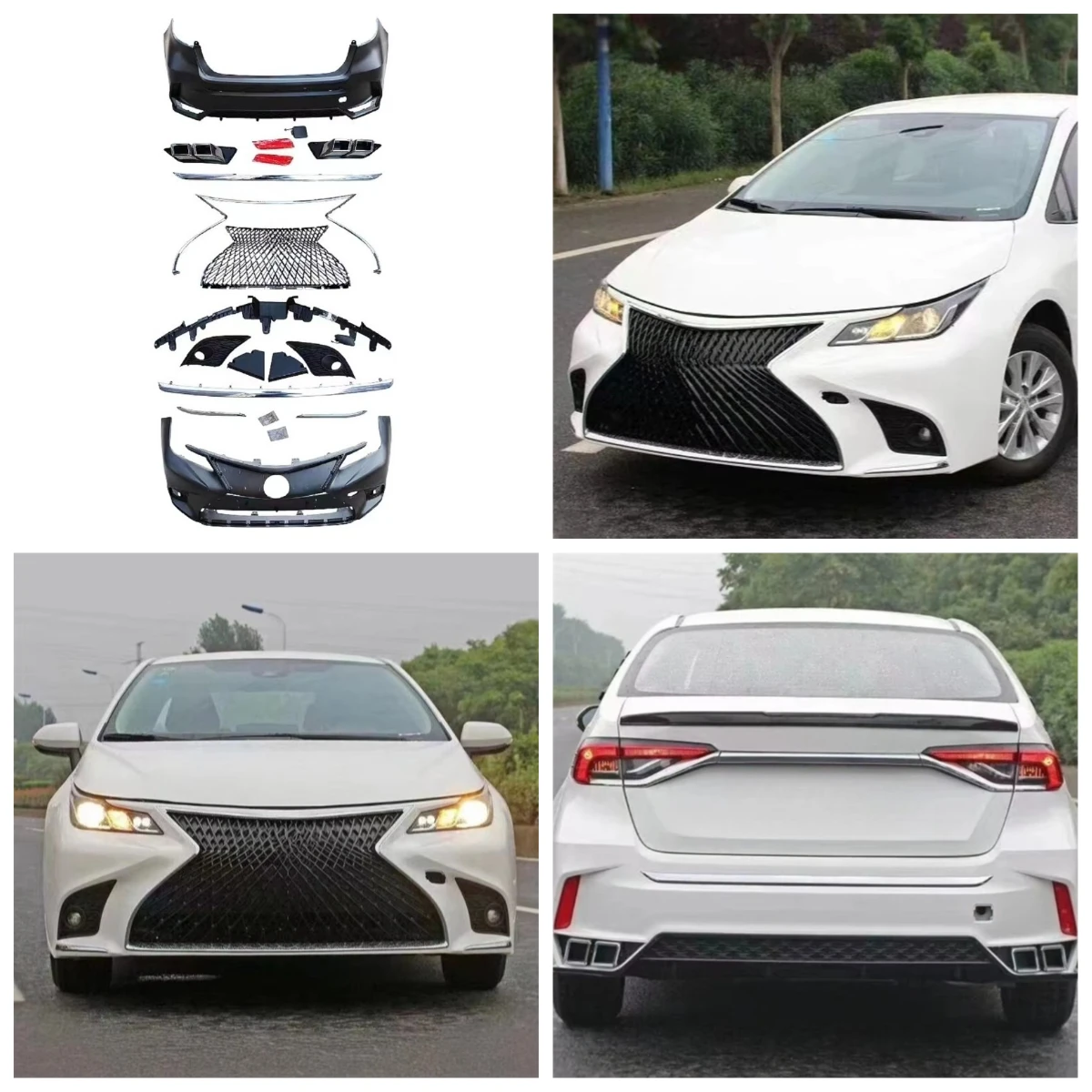 

Stlf Veidt Suitable For 19-20 Corolla Modified LS Body Kit