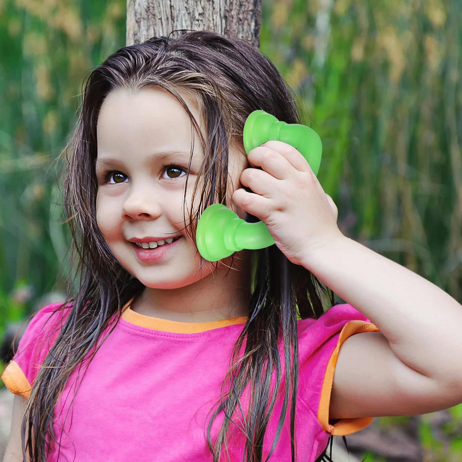 어린이 독서 언어 발달 유치원 학습 유아 장난감을위한 10Pcs 다채로운 청각 피드백 속삭임 전화