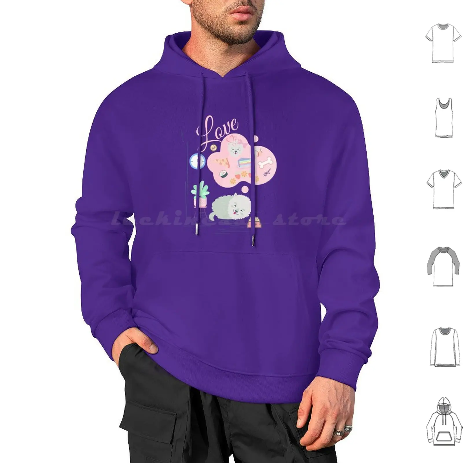 

Love Is Hoodies Long Sleeve Dog Dream Puppy Animal Cute Love Animals Dogs Funny Sleep Smile Ambition Beauty Dreams