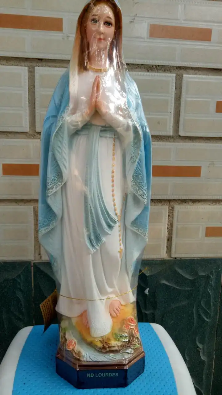 50 large --TOP  Catholic Church Madonna blessing Home Decor Decoration Religious Virgin Mary ceramics statue