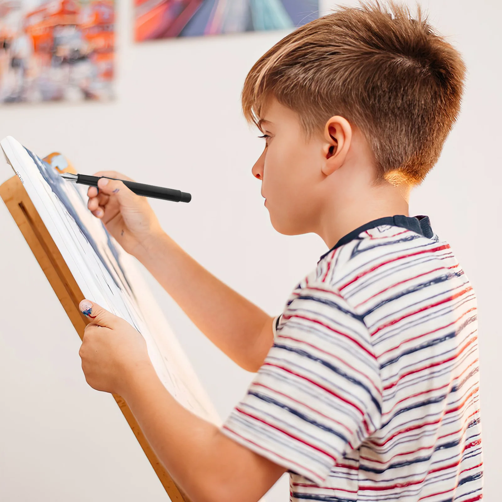 

12Pcs Scratchboard Tool Set Paper Art Stylus Pens for Kids Adults Creative Drawing Painting Projects Scratch Painting Kit