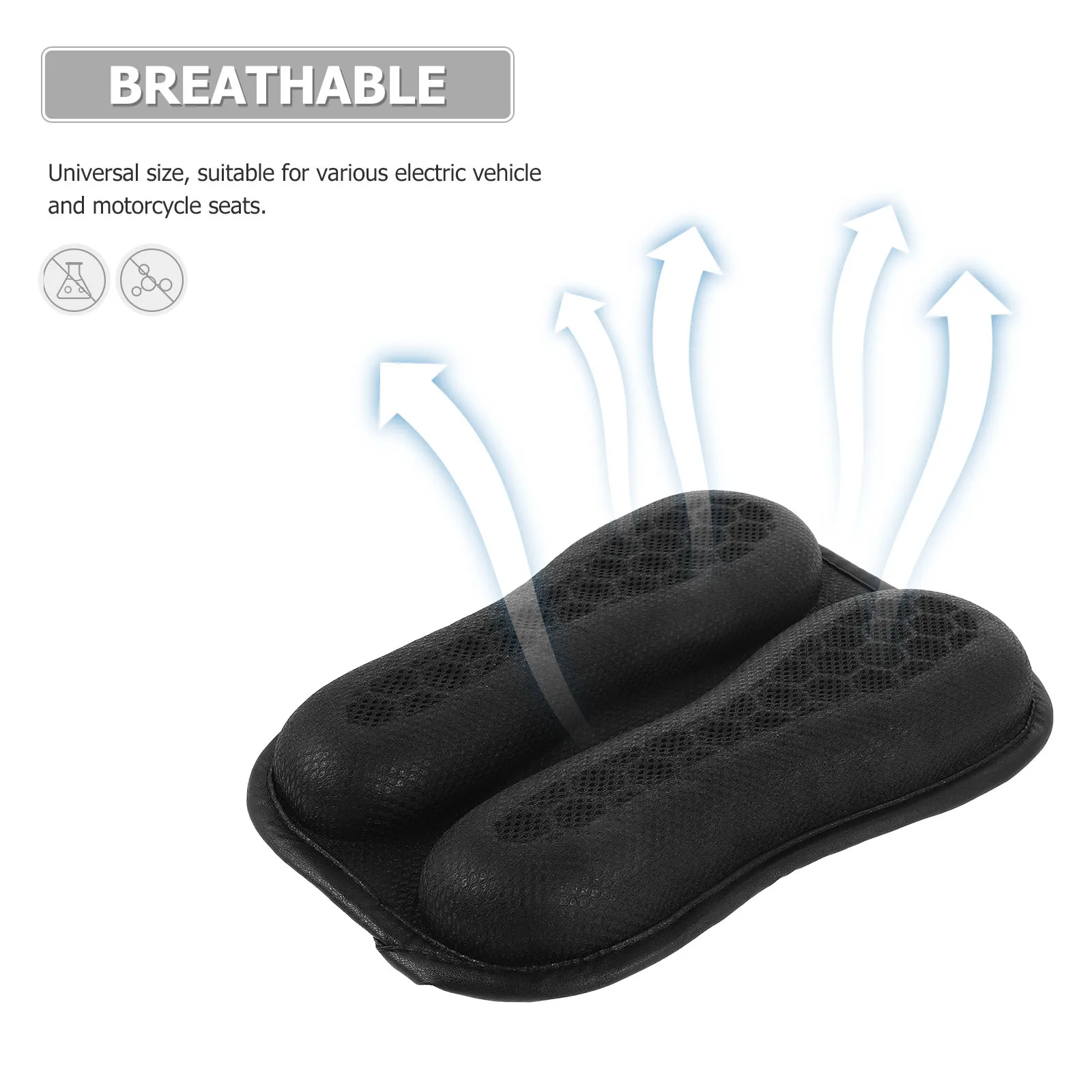 

Motorcycle Seat Cover Replacement Pad Electric Car First Layer Quick Drying Mesh Motorcycle Seat Cushion 3D Summer Heatproof