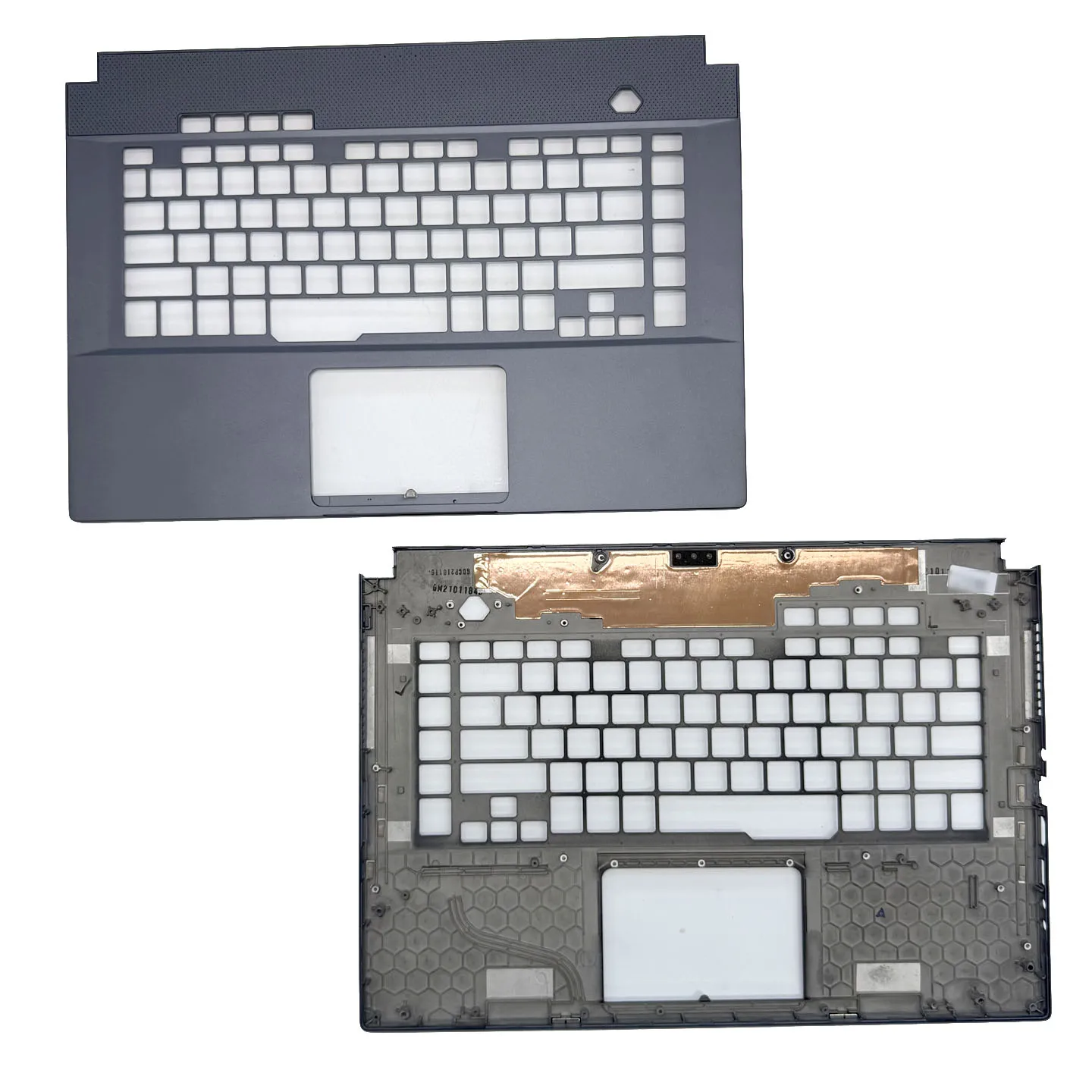 Immagine 6: Per Phantom 15 Ice Blade Zephyrus M15 S15 Gu502Lv/Lw/Gw/Gv/Gu Gx502Gv/Gw/Lxs: Scocca per laptop, Scocca tastiera, Scocca C, Poggiapolsi, Ricambi