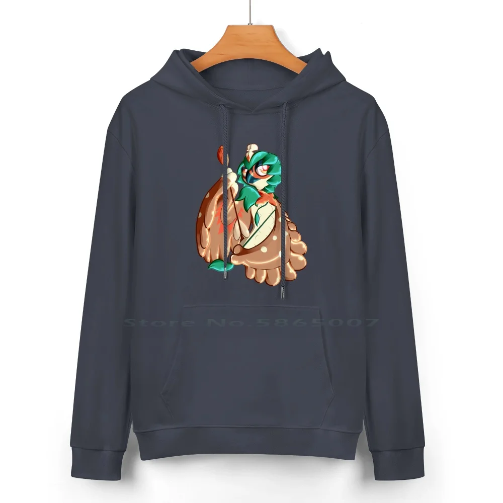 Decidueye Pure Cotton Hoodie Sweater 24 Colors Decidueye 100% Cotton Hooded Sweatshirt For Women Men Unisex Gifts Heat Transfer