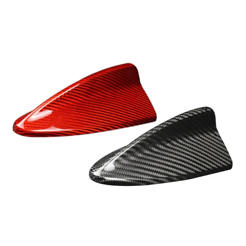 Auto Shark Fin Antenna Cover Carbon Fiber Car Sticker For BMW 5 Series F07 GT F11 2009 2010 - 2016 & X3 F25 X5 E70 X6 E71 E72