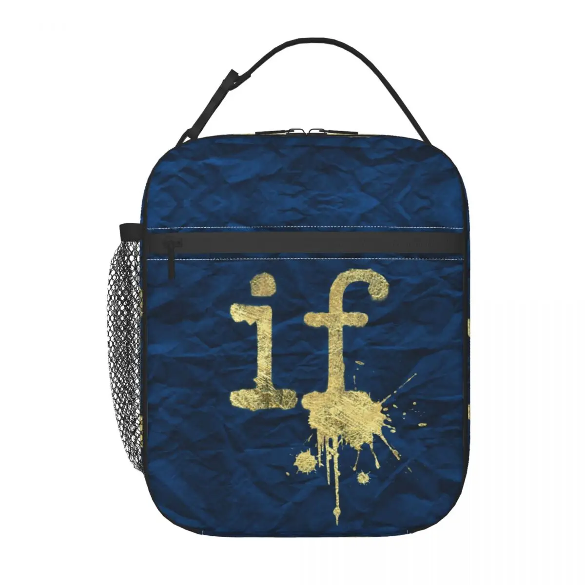 Custom If Msi Mindless Hip Hop Punk Rock Self Indulgence Thermal Insulated Lunch Bag Lunch Tote Picnic Multifunction Food Box