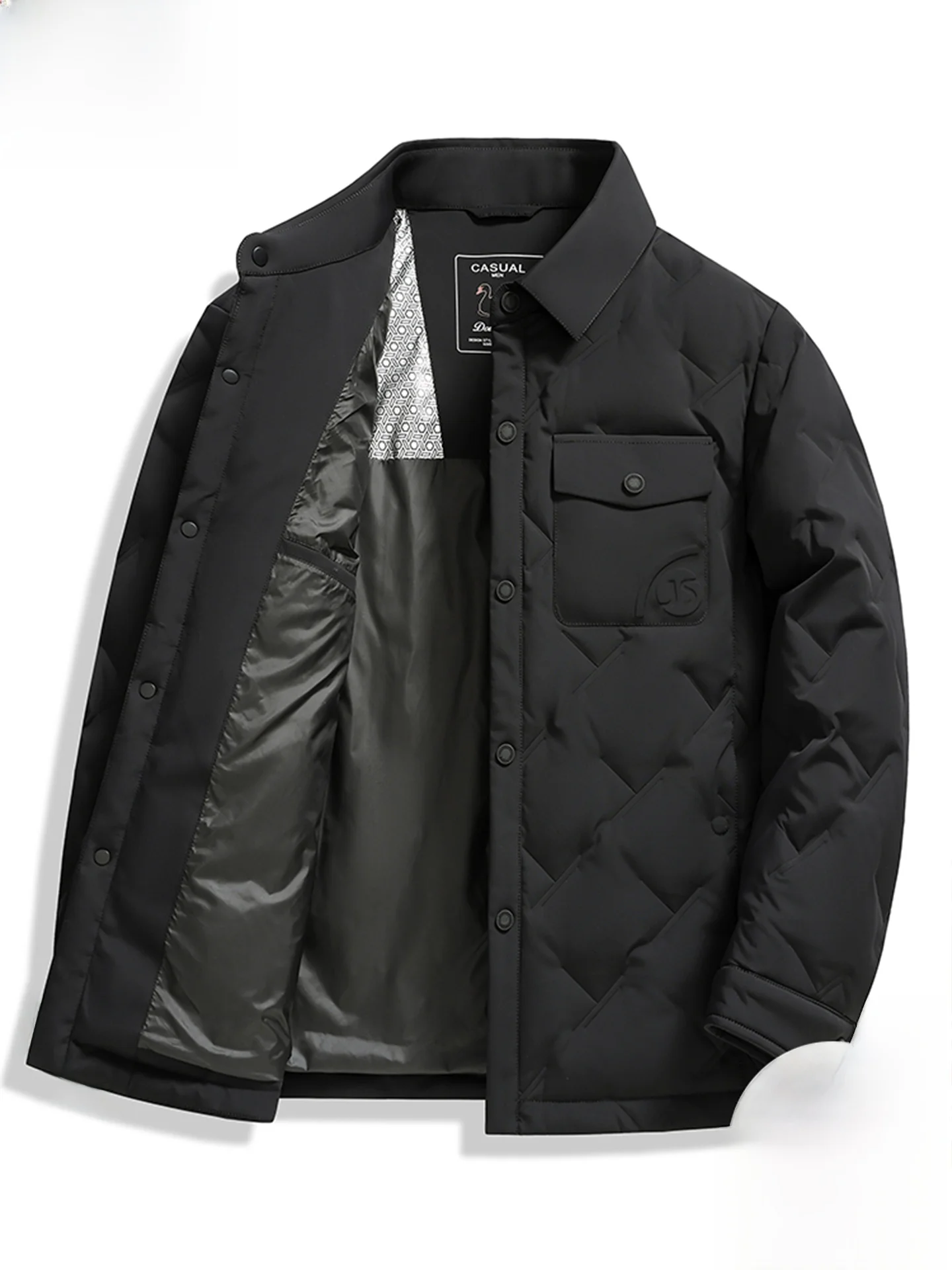 

TUCANO 2025 зимнее мужское повседневное легкое пуховое пальто без подарка с перьями для активного отдыха, двухслойное клейовое пальто Proc