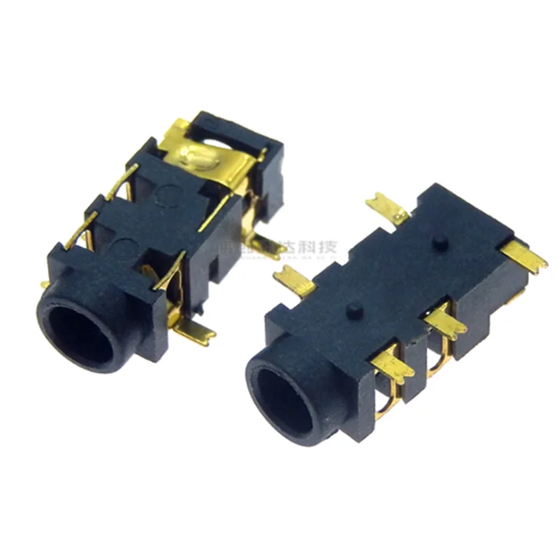 10PCS 3.5mm Headphone Jack PJ-327A PJ327A PJ-327 Audio Jack 5 Pin SMD SMT MP3 Accessories PJ-327A High Quality