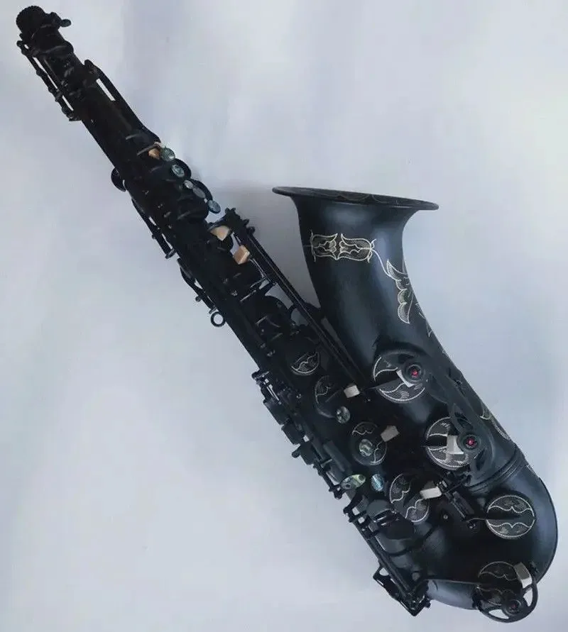 

2026 hot new New T-992 Tenor Saxophone Bb Sax Tenor musical instruments Black With mouthpiece