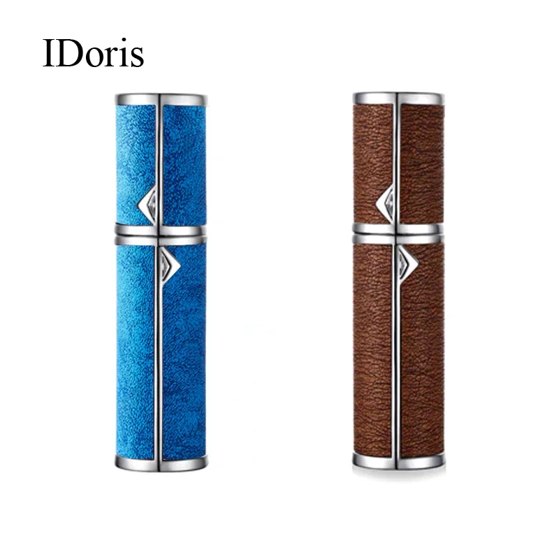 

IDoris Perfume Atomizer Portable Liquid Container For Cosmetics Traveling Aluminum Spray Empty Bottle Refillable 5ml 2PC