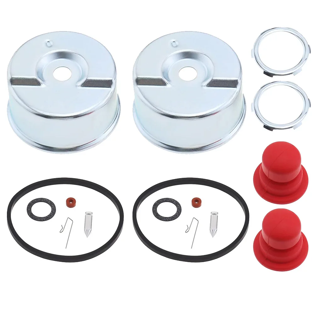 Float Chamber and Needle Seat Assembly Kit Compatible with 631867 631021B 631021A 631021 36045A for Lawn Mower Carburetor Models