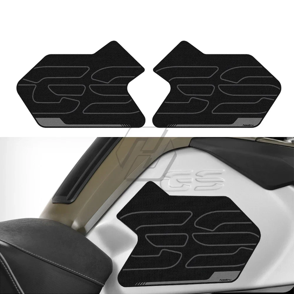 

Motorcycle Tank Grip Traction Pad Side Gas Knee Protection Anti-slip Sticker for BMW R1200GS 2014-2018 / R1250GS ADV 2019-2022