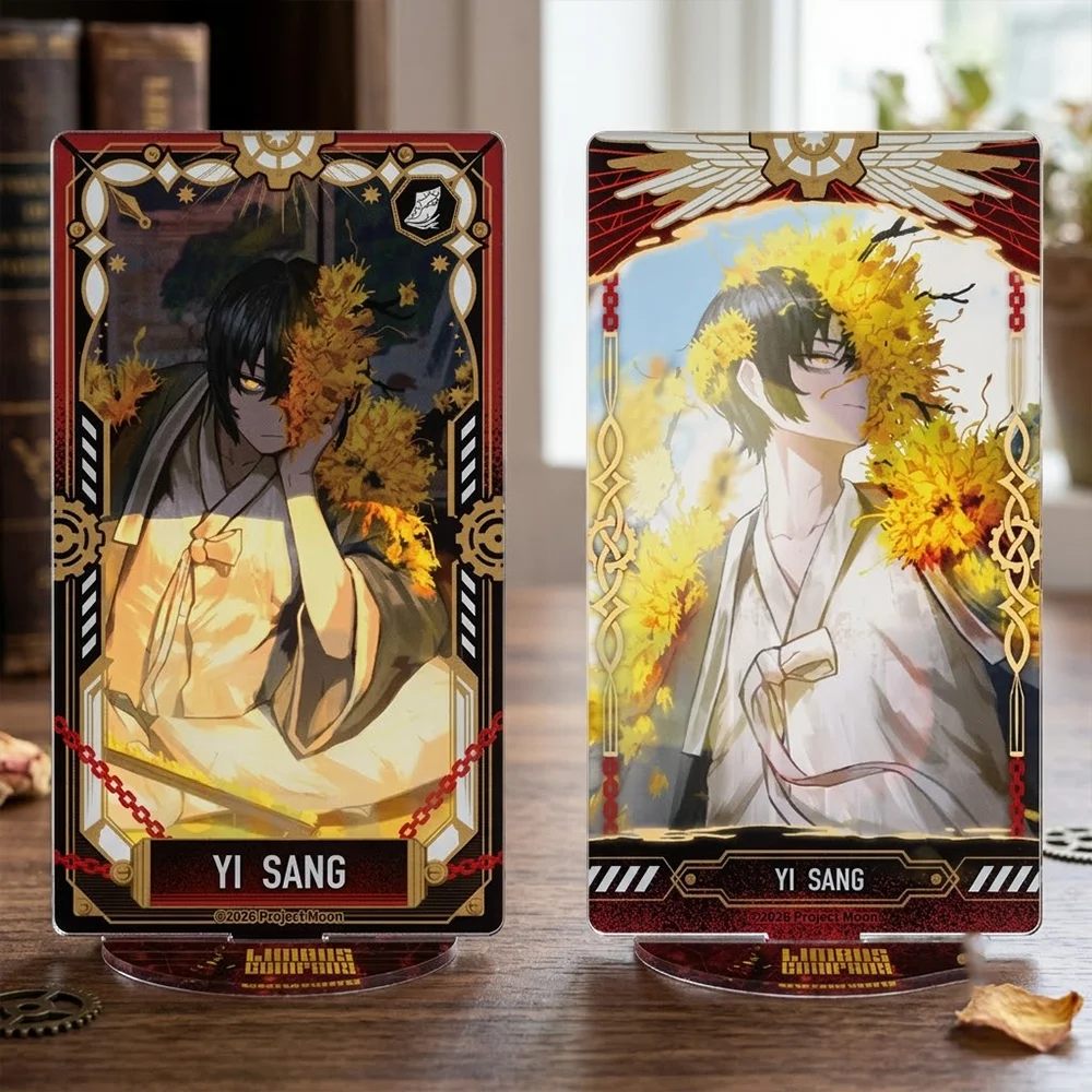 Anime Limbus Company 15cm Acrylic Stand Two-piece set Faust Ryoshu Holiday Gift Independence Day Table  Game keychain