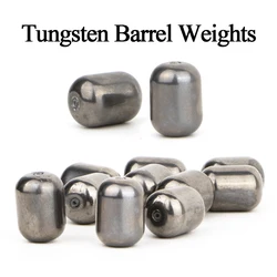 5pcs Tungsten Barrel Sinker Carolina Rig 1/8Oz-1Oz Bullet Bass Fishing Weight 3.5g5.3g7g10.5g14g Lure Fishing Accessories