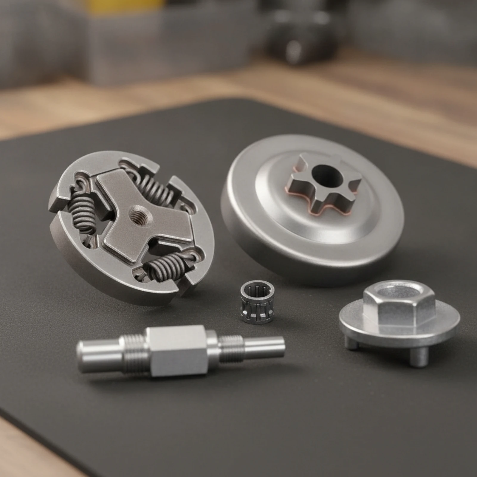 Clutch Assembly Kit with Dismantling Tool Exact Clutch Replacement Kit Drive Train Parts Durable Hardware Functionally Tested