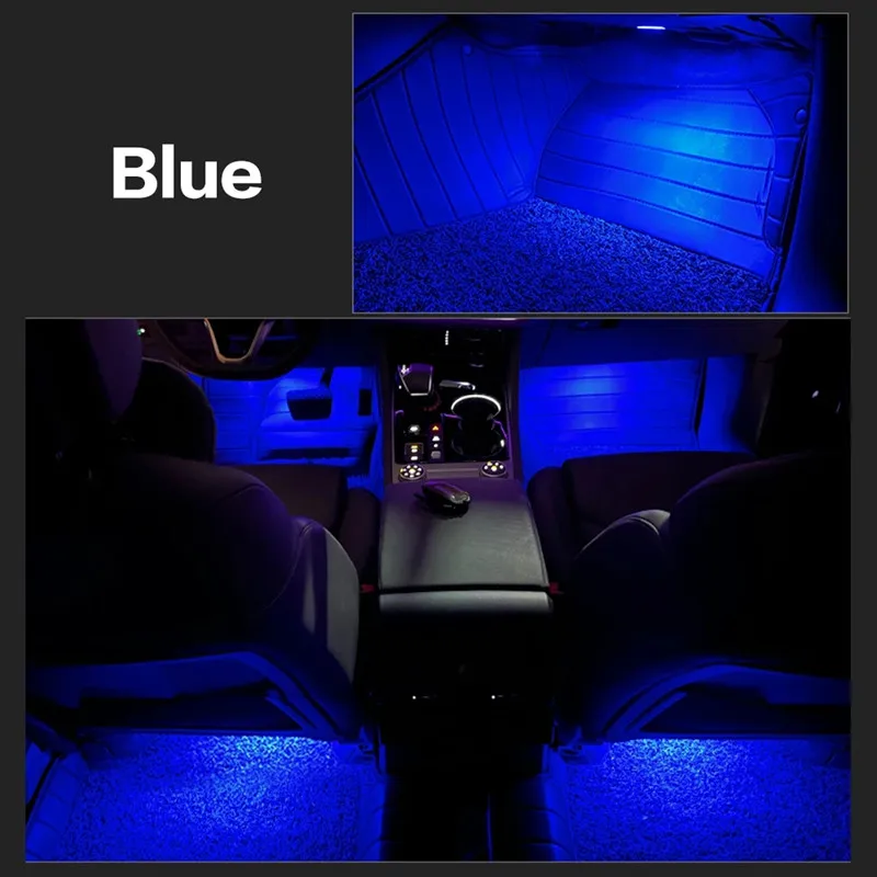 LED Auto Fußraum Lichter Birne Innen Atmosphäre Dekorative Lampe Zubehör Für SEAT Leon 5F MK3 2013 2014 2015 2016 2017 2018 – Detail 8