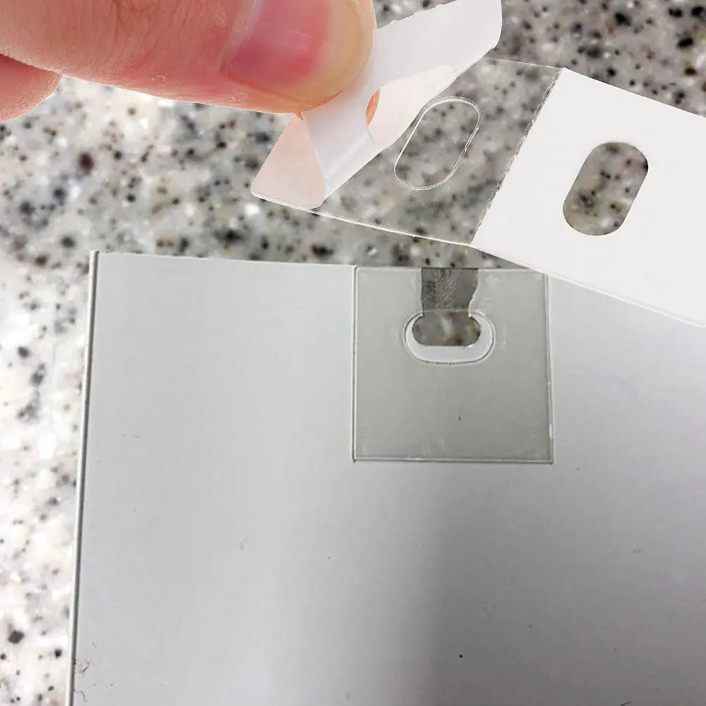 

50 шт. Запасные элементы для ремонта вертикальных жалюзи из ПЭТ-материала, легко устанавливаемые, для поврежденных ламелей, комплект для бесшовного восстановления