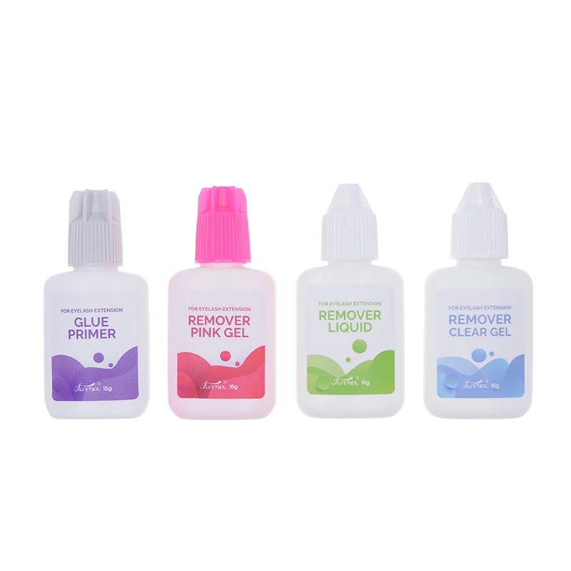 Funmix novo removedor de cola de cílios 15g removedor líquido adesivo debonder tipo gel ferramenta de remoção de extensão de cílios postiços