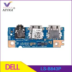 Placa audio original para o inspiron 15 do dell, 5555, 5558, 5559, 5758, aal10, ls-b843p, 010r81, 10r81