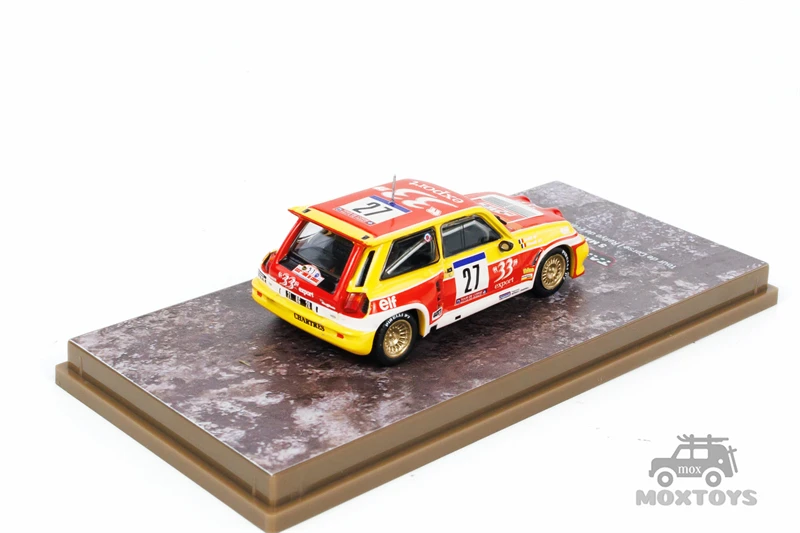 Tarmac Works 1:64 5 MAXI Turbo Tour de Corse #27 Diecast Model Car