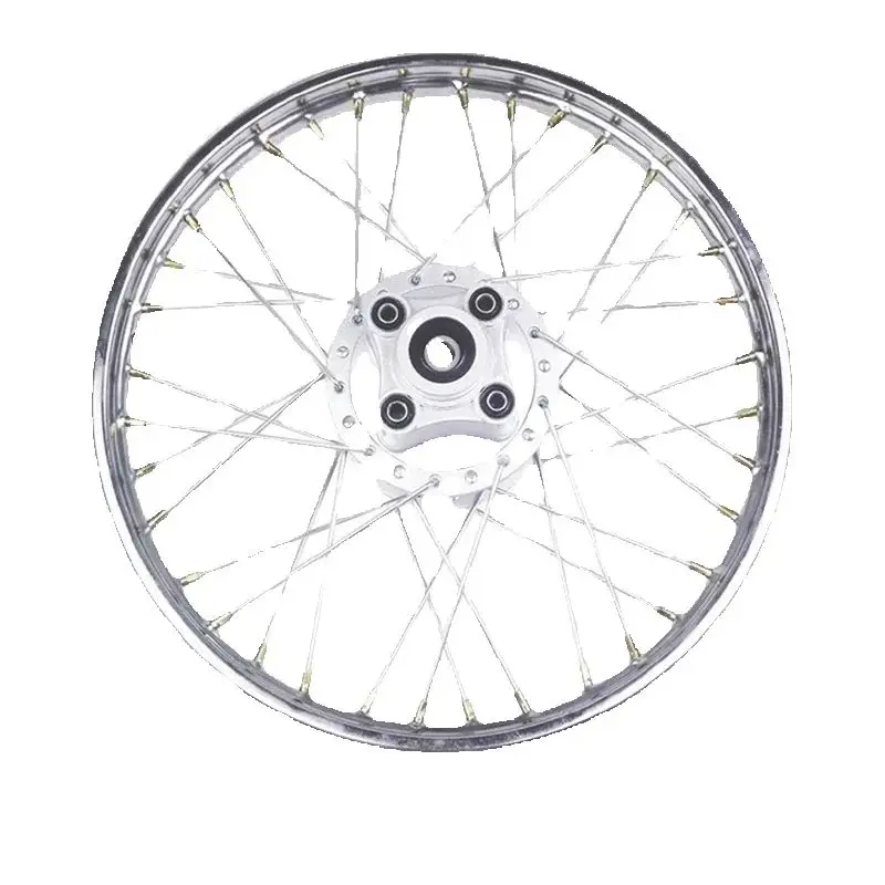 オートバイホイールリム完全なホンダ嘉陵力帆大陽ロンシン CG/LX/LF 125-250 前輪 1.40/1.60-17/18 インチ後輪