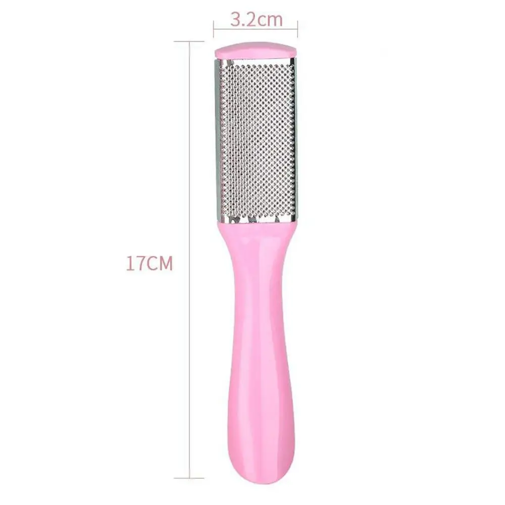 Remover pele dura ralador de pé rasp removedor de calos colossal purificador de pé arquivo de pé de aço inoxidável