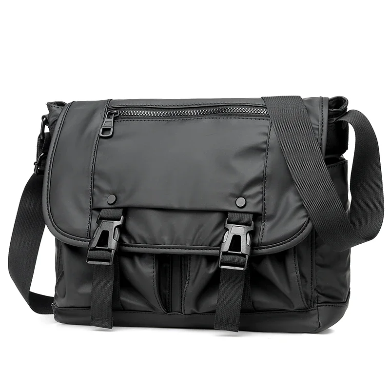 

Stylish Business Casual Shoulder Bag for Men - Durable Oxford Fabric with Multiple Pockets & Adjustable Crossbody Strap