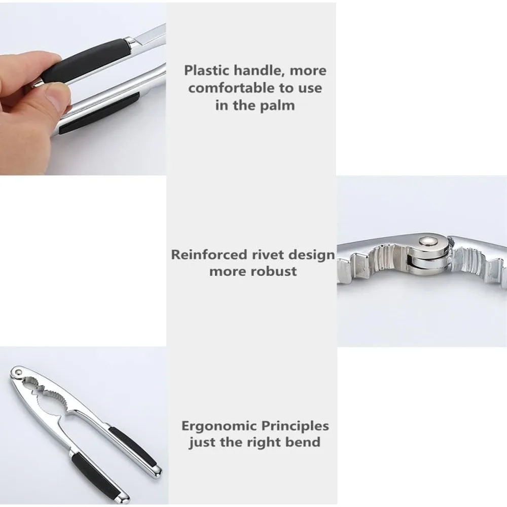 New 1pcs Sheller Pliers Nutcracker Multifunctional Shell Opening Tools Walnut Pliers Nuts Walnuts Clip Almond Hazelnut