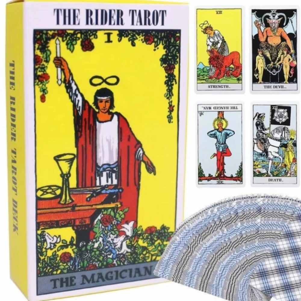 Rider Tarot Deck Cards One of the Top10 Tarot Decks of All Time Tarot Deck English Guide Tarot for Beginners Expert Card Reading