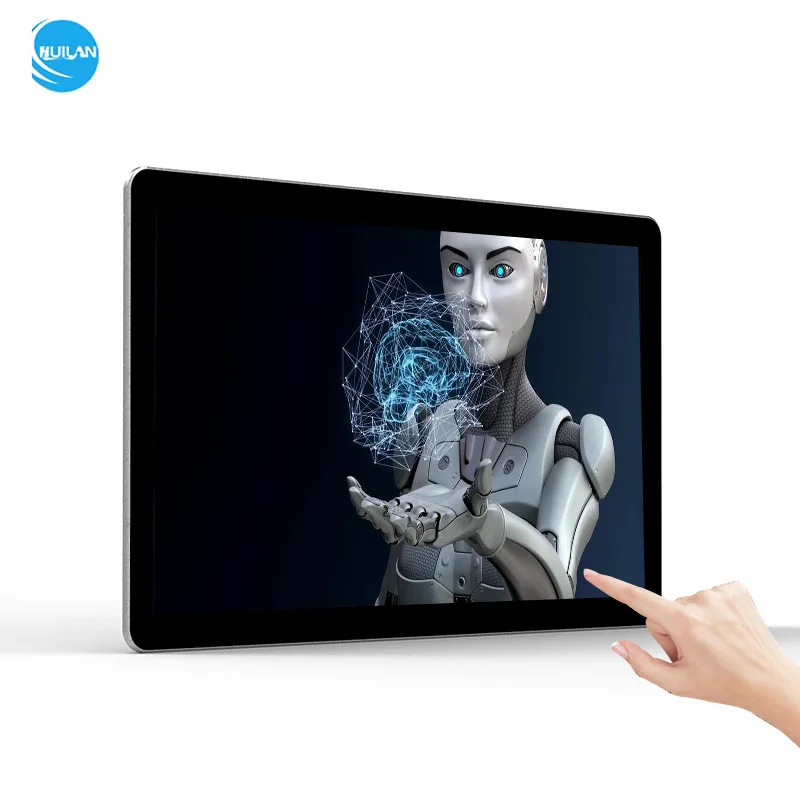 Aio Pc Os الكل في واحد كمبيوتر صناعي يعمل باللمس 27 بوصة أندرويد 7.1/win7 /win8 /linux Black Lcd Win 10 Core I3 2 Gb #1