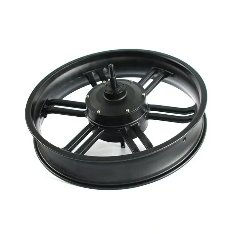48V 750W 20 Inch Hub Motor With Hall Sensor Integrated Wheel Rim Electric Snow Bike Drive Motor Replacement Part