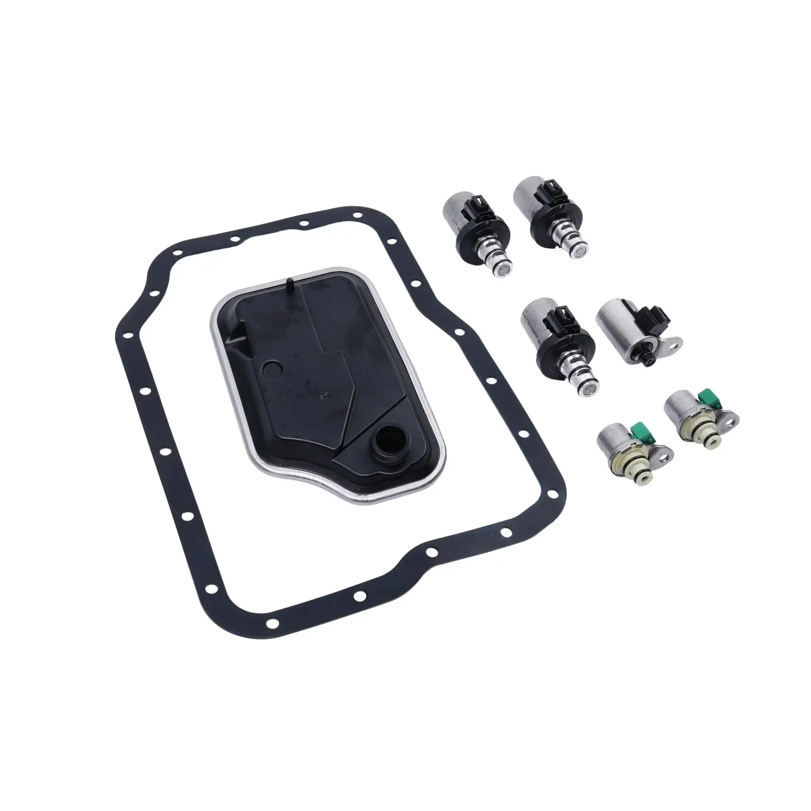 1set 4F27E Transmission Shift Solenoid & Filter Kit For Mazda Protege 3 5 6 Ford Focus Transit Connect XS4Z7A098AB FN01-21-500