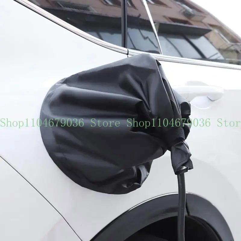 652F Electric Car Plug Port Rain Cover Dustproof Charging Port
