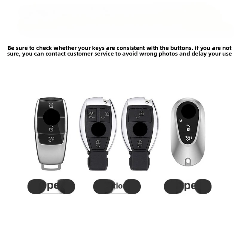 Suitable for Mercedes Benz car key baohu set E260/C260l/E300l men's 24 new S-Class shell GLC300L car