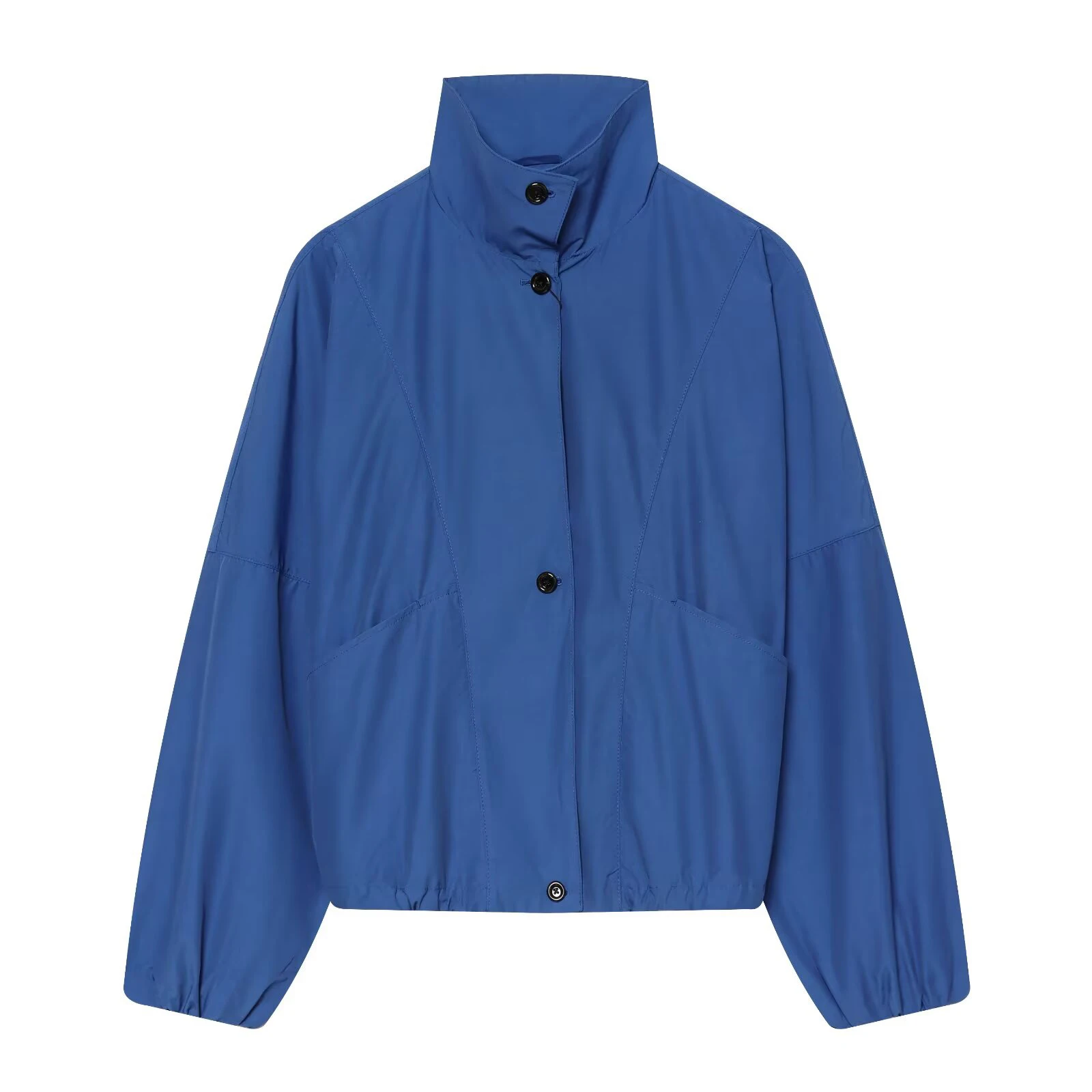 2026 autumn new women's clothing retro loose casual versatile long sleeved stand up collar pilot jacket jacket