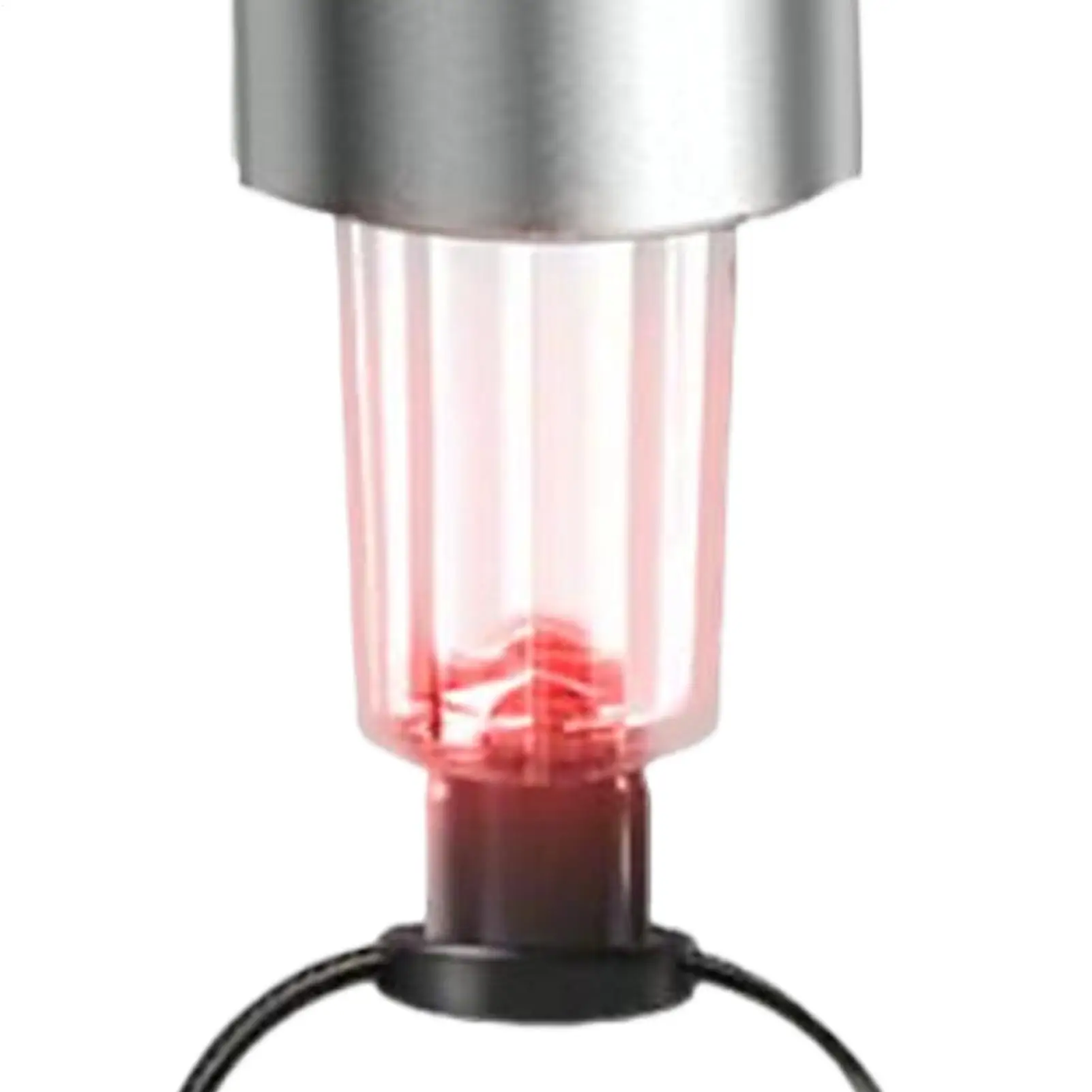 Fence Lights Solar Powered 6 Pieces Solar Deck Lights Colorful Weatherproof LED With Tie Lamp For Indoor Patio Poolside Garden