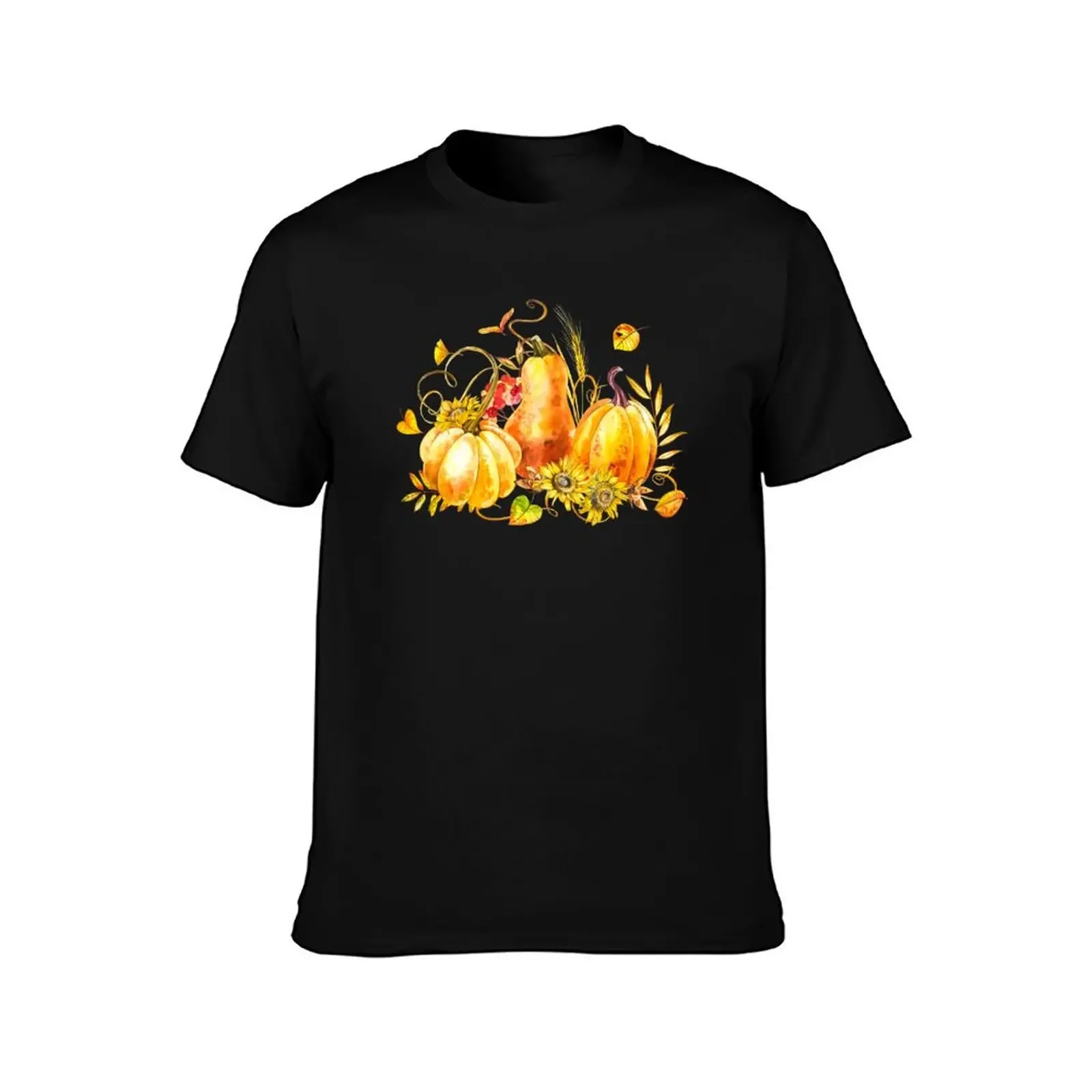 Pumpkins composition T-Shirt plus sizes anime tshirt mens graphic t-shirts funny