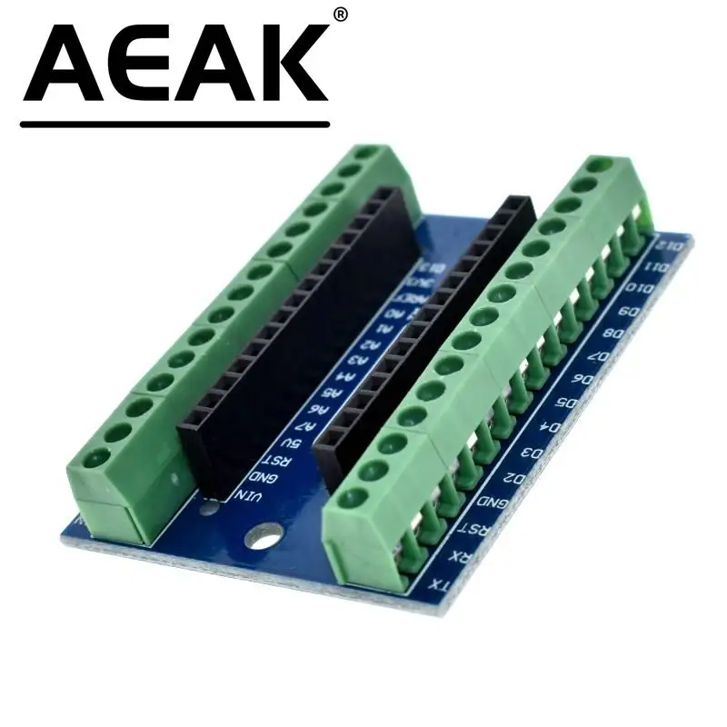 Standard Terminal Adapter Board For Arduino Nano 3.0 V3.0 AVR ATMEGA328P ATMEGA328P-AU Module Expansion Shiled Module