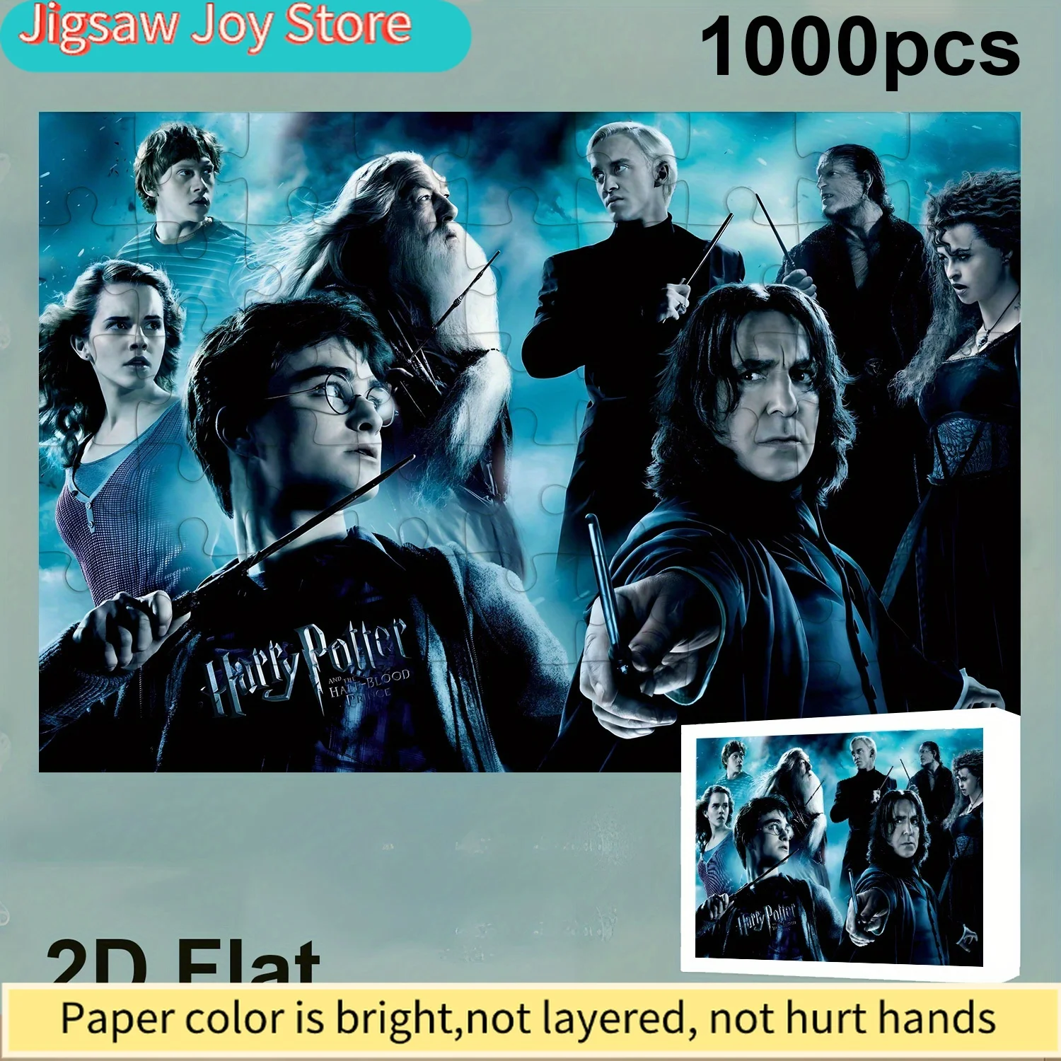 

Has Authorized a Halloween Warner Bros, WB, DC, Puzzle Featuring Harry Potter, Measuring 75.01 cm by 50.01 cm. It Serves As a