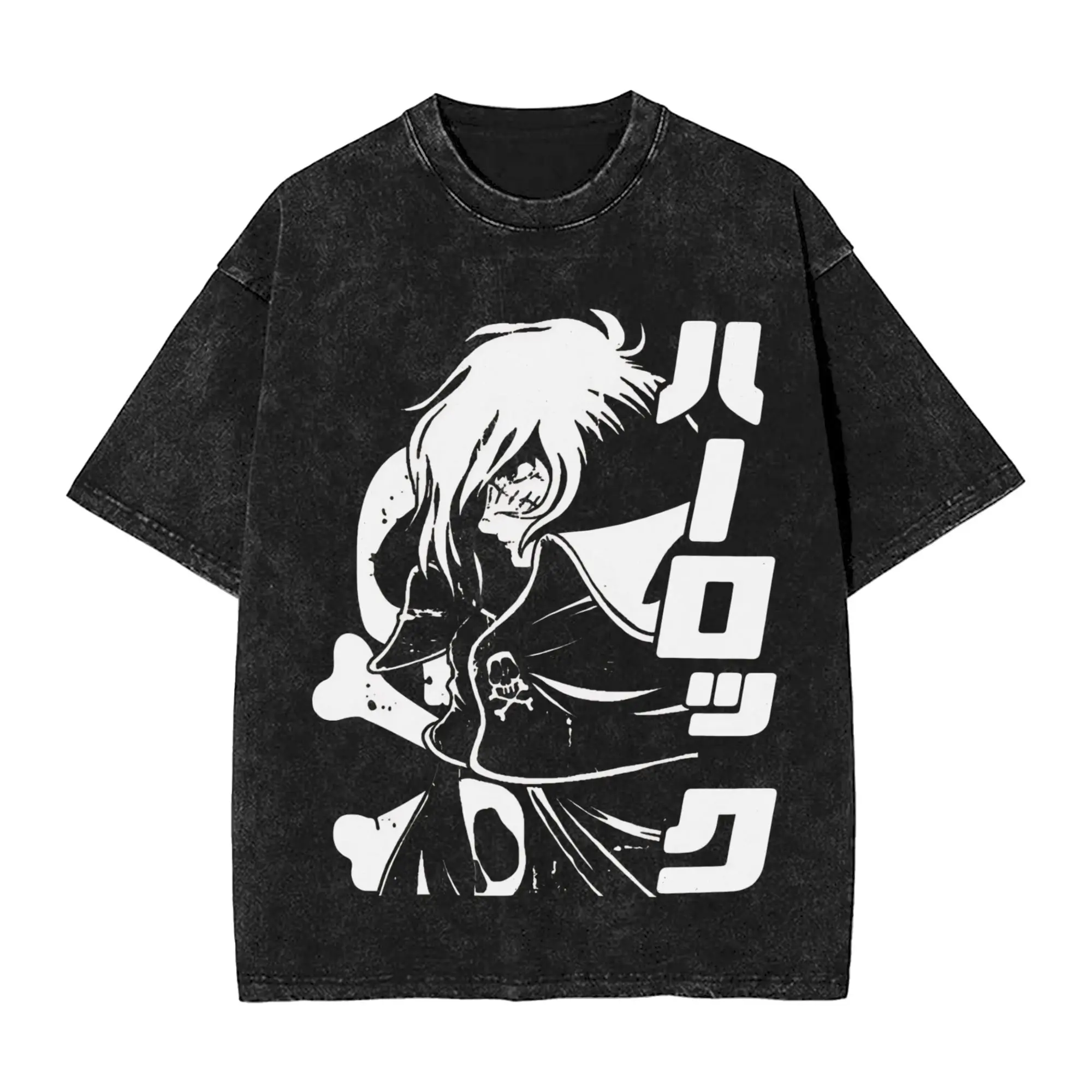 Galaxy Express 999 T Shirts Men Cotton Awesome T-Shirt Crew Neck  Tees Short Sleeve Tops Gift Idea