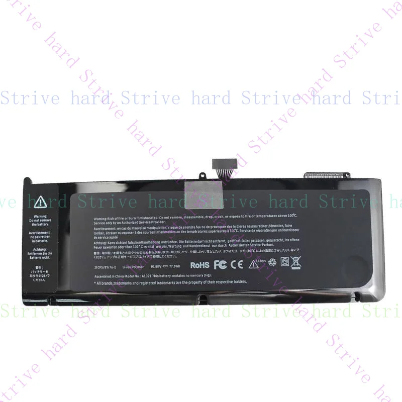 

A1321 BATTERY FOR APPLE Macbook Pro 15" A1286 MC118LL/A Mid 2009 2010 USPS