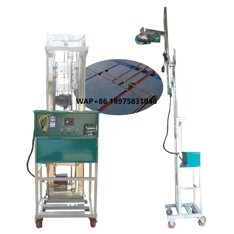 Concrete trough machine dust-free wall chaser v-trough cutting machine