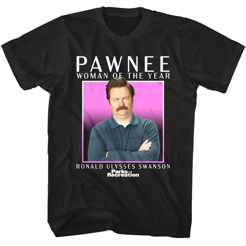 Parks and Recreation Woman of the Year Ron Men's T Shirt