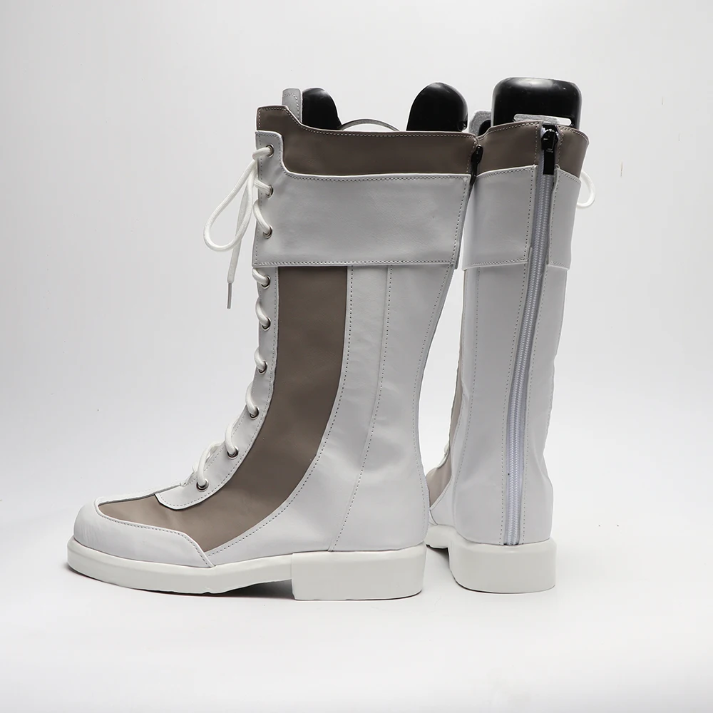 Blackwidow 3. Yelena Beiova Cosplay Kostüm Schuhe Handgefertigte Kunstlederstiefel für Weihnachten Halloween Party